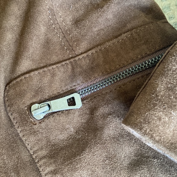 ❌❌SOLD❌❌  Genuine Suede Jacket - Picture 3 of 9